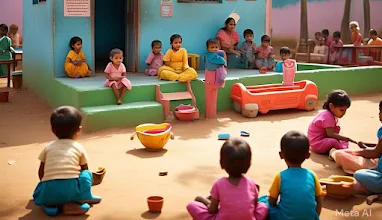 आंगनवाड़ी सेवाएं: भारत के बच्चों और माताओं के लिए एक मजबूत नींव