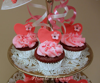 valentine cupcakes