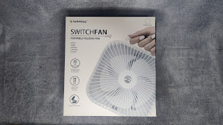 Box of the SwitchEasy SwitchFan Portable Folding Fan LF01