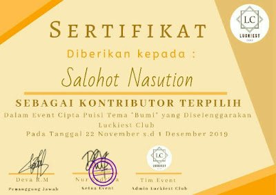 sertifikat kontributor lomba puisi