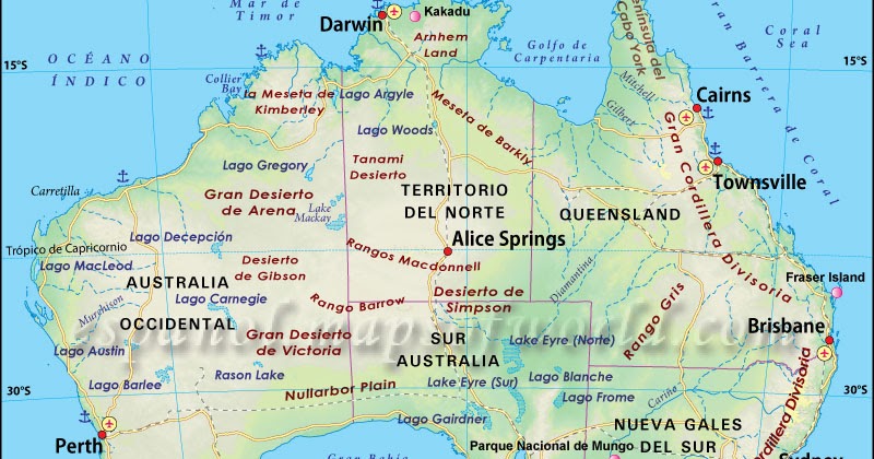 Australia mapa