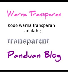 cara membuat kode warna transparan