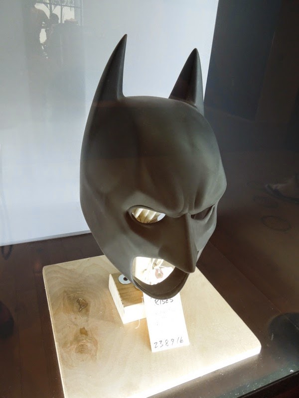 Christian Bale Dark Knight Rises Batman cowl