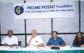 L to R : K. Srinivasan, N Rangachary,S R Krishnaswamy, Dr S Krishnaswamy 