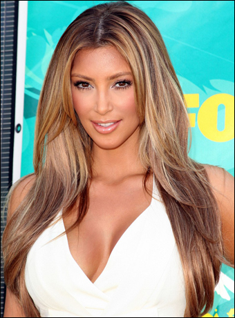 kim kardashian hair color 2010. Kardashian,prom vote for the