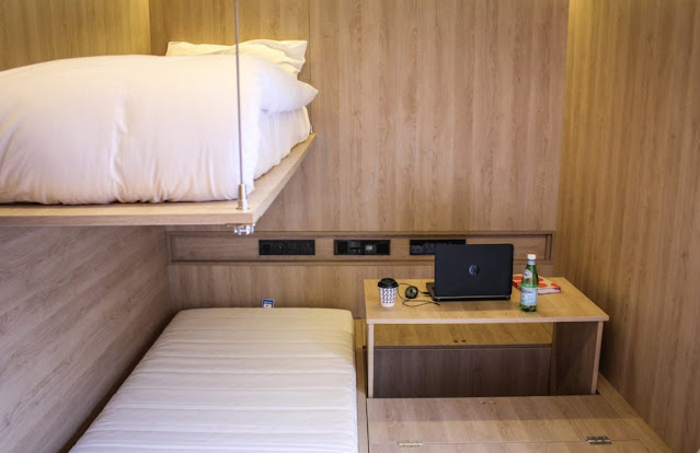 simple 3×3 hotel room design