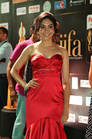 Reetu Varma smiling beauty in Deep Neck Red Gown at IIFA Utsavam Awards 2017  Day 2  Exclusive 19.JPG