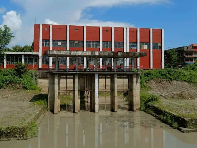 Narayani Lift Irrigation System, outlet at Bharatpur