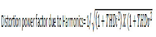 Distortion power factor due to Harmonics