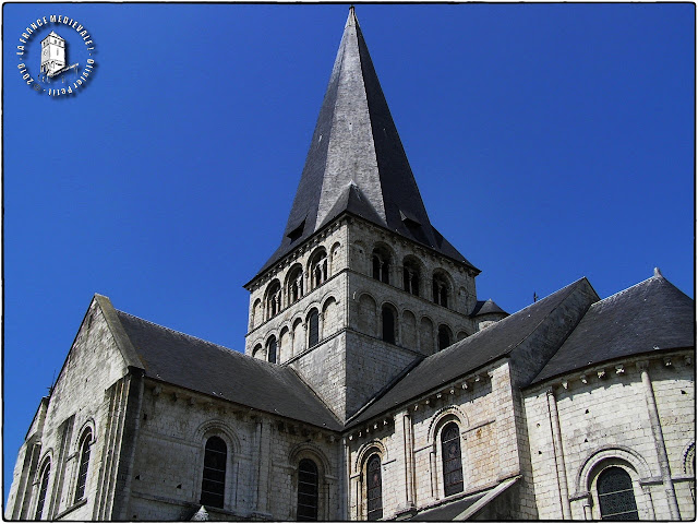 SAINT-MARTIN-DE-BOSCHERVILLE (76) - Abbatiale romane Saint-Georges de Boscherville