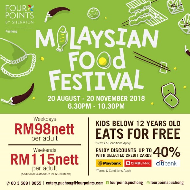 Malaysian Food Festival Buffet Prices