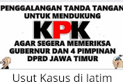 DPP AMI Ajak Sejumlah Pihak Galang Tanda Tangan Dukung Kinerja KPK Usut Kasus di Jatim
