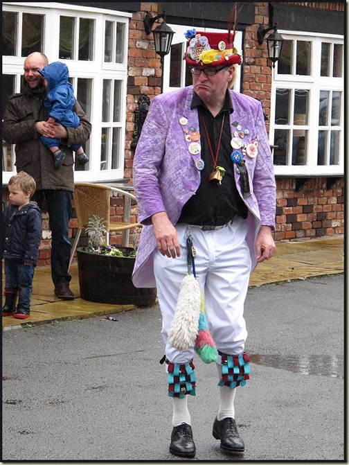 Morris Dancer on Easter Monday