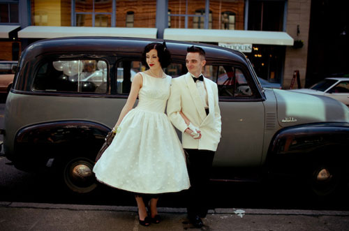 rockabilly wedding inspiration