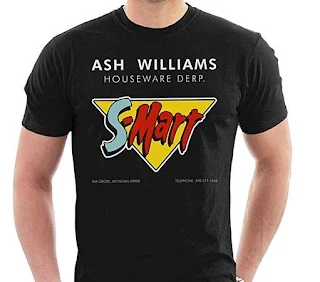 S-Mart Houseware Derp Ash Williams t-shirt uomo nera