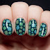 Animal Crossing Grass Pattern Nail Art