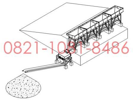 Jasa Fabrikasi Aggregate Blending Machine di Indonesia