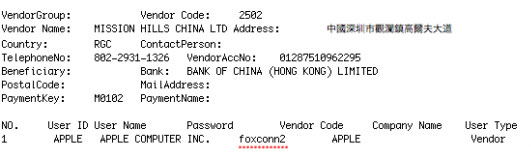 Apple+Supplier+Foxconn%E2%80%99s+Servers+Hacked,+Exposing+Vendor+Usernames+and+Passwords