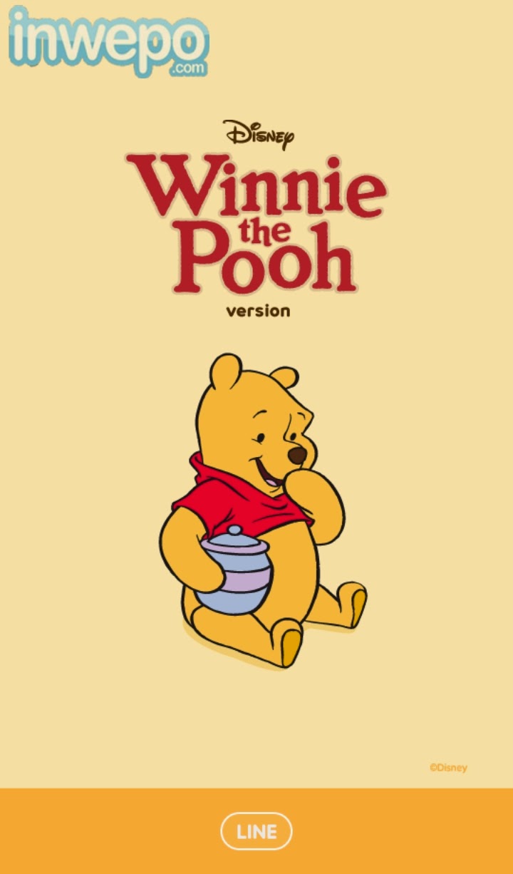 Download Tema LINE Terbaru Winnie The Pooh Untuk Android BBM