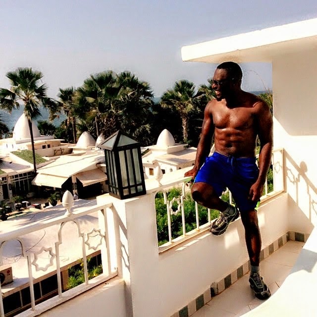 Hehe..Jim Iyke Has Eight-Packs!,,Photo