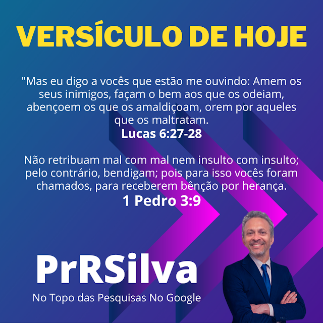 VERSÍCULO DE HOJE