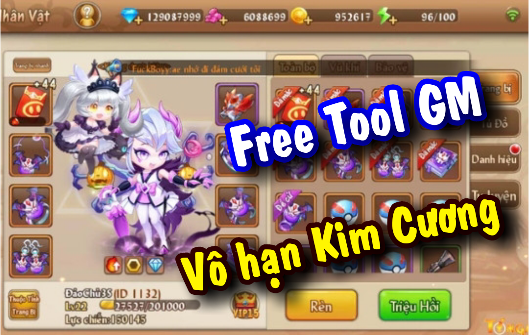 Gunpow lậu 2023 vừa Open Free Tool GM vô hạn Kim Cương và nhiều quà khủng khác