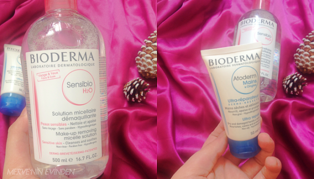 Bioderma Sensibio H2o ve Bioderma Atoderm Onarıcı El Kremi