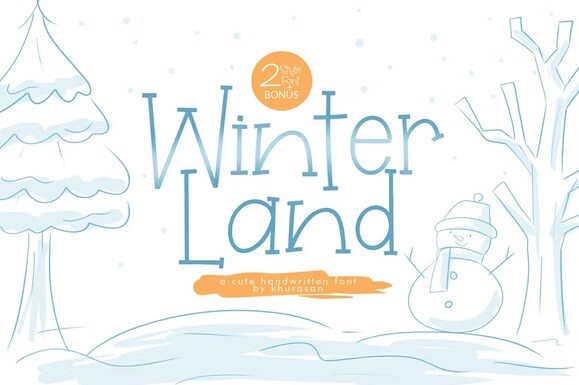 Download Winter Land Font