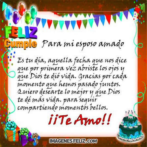 Feliz Cumpleaños Amor