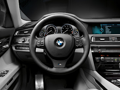 Interior of 2012 BMW 7 Series.