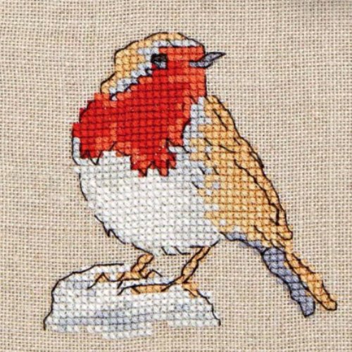 RED RED ROBIN - Free Cross Stitch Chart