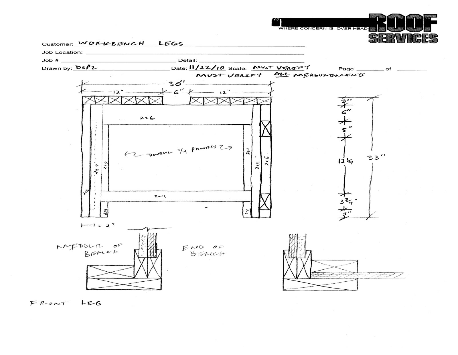 workbench designs plans