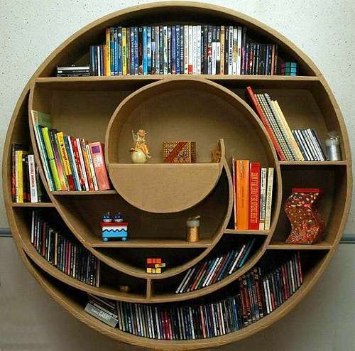 unique bookshelf