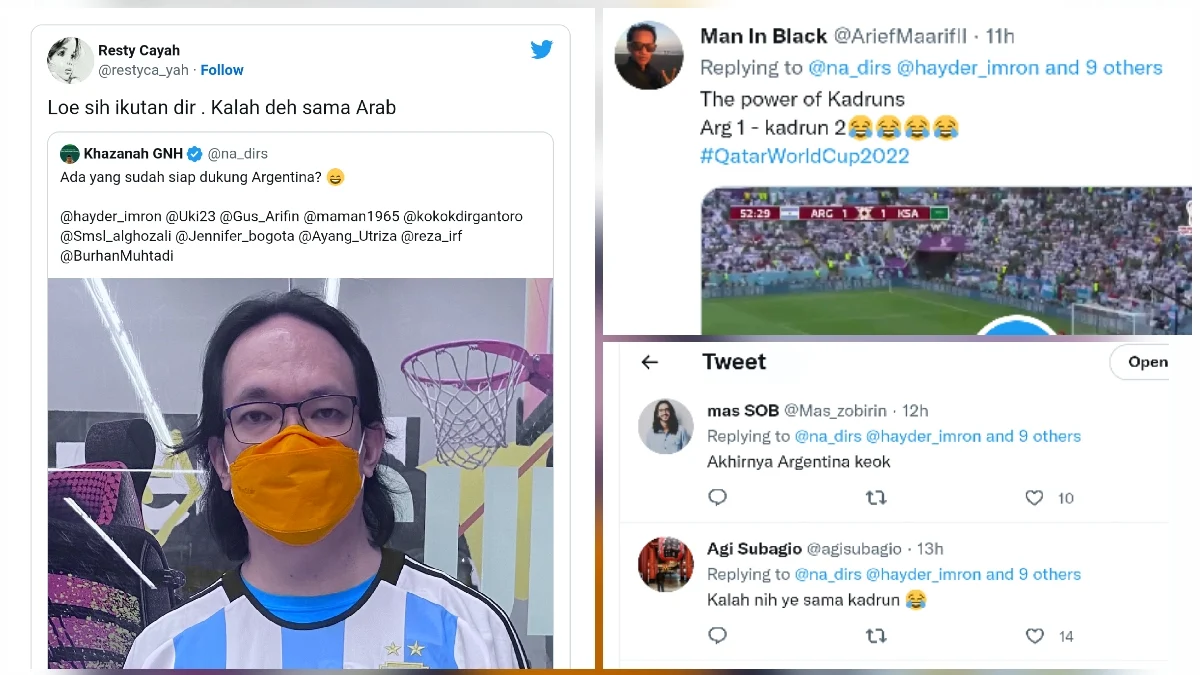 Kyai NU Ini Diledek Netizen Gegara Argentina Keok dari Arab Saudi