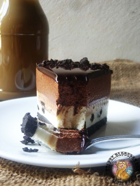 Chilled Cheese Chocolate Cake