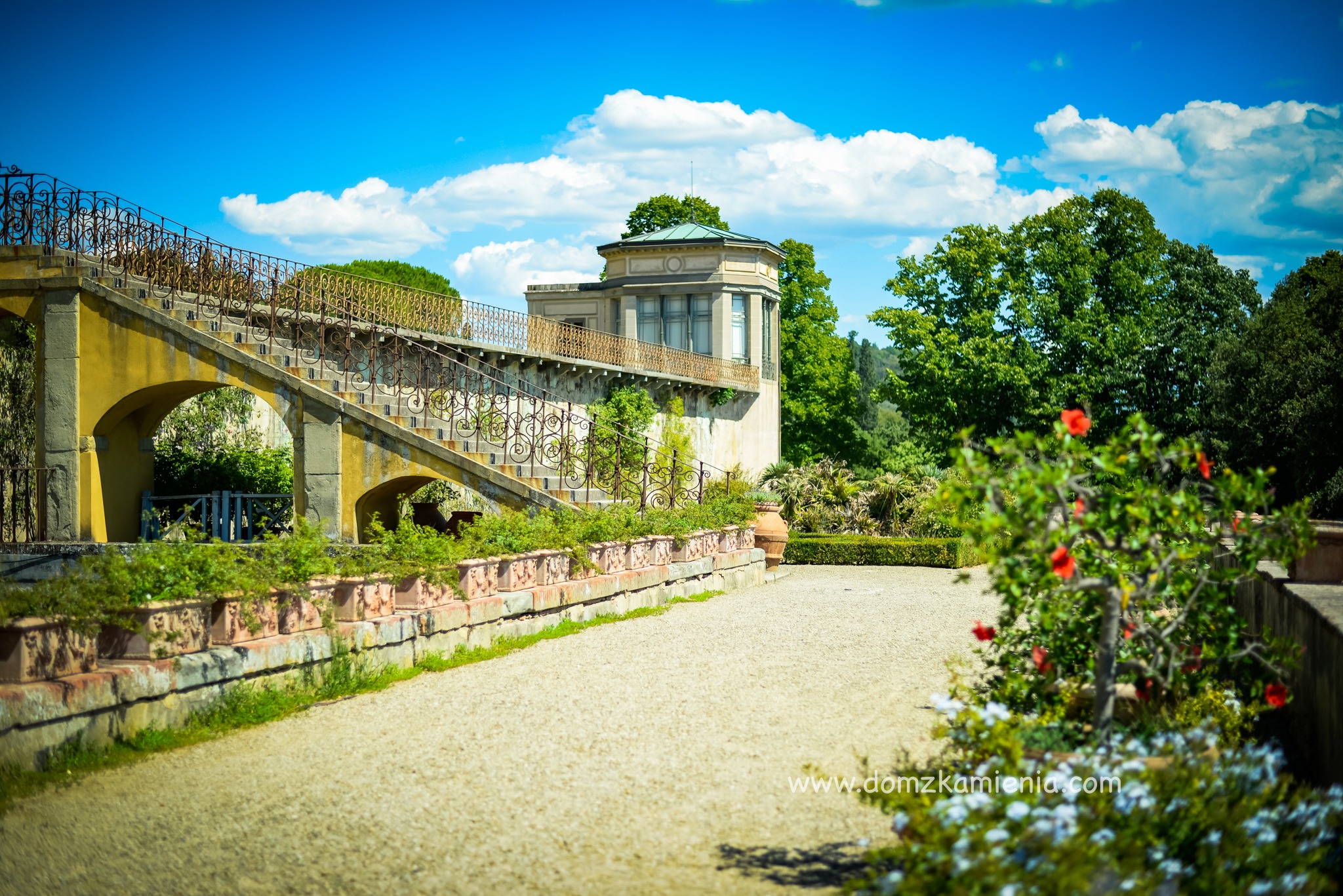 Dom z Kamienia blog Kasi Nowackiej - Villa La Petraia - Sekrety Florencji
