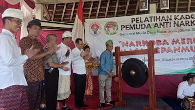 400 KOPAN Gianyar Siap Terjun Ke Masyarakat Berantas Narkoba