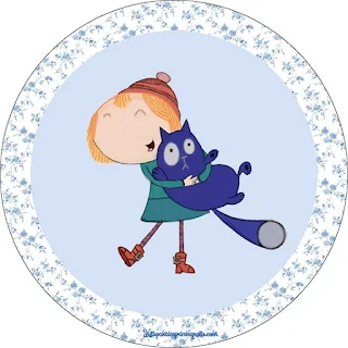 Toppers or Free Printable Peg and Cat Labels. 