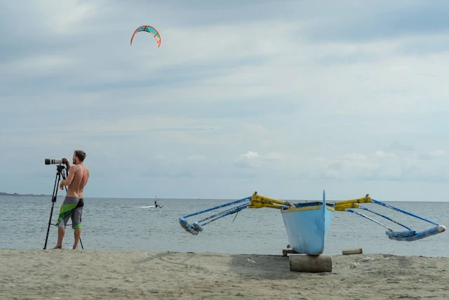 Kiteboarding Event Photographer Puro Pinget Island Magsingal Ilocos Sur Philippines