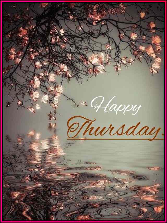 happy thursday family and friends
