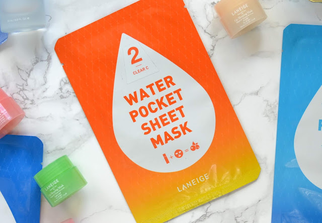 Laneige Water Pocket Sheet Mask Review