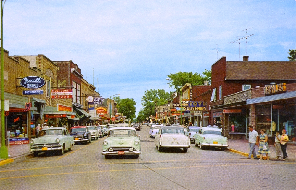 transpress nz cars in Eagle  River  Wisconsin  1955