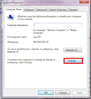 Cara Setting IP Jaringan dan Workgroup di Windows 7