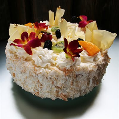 fruit cake decoration. Grated Coconut For Decorating