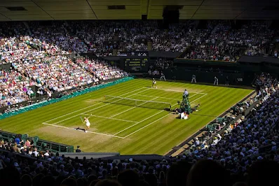 Wimbledon Championship Final In The Stadium