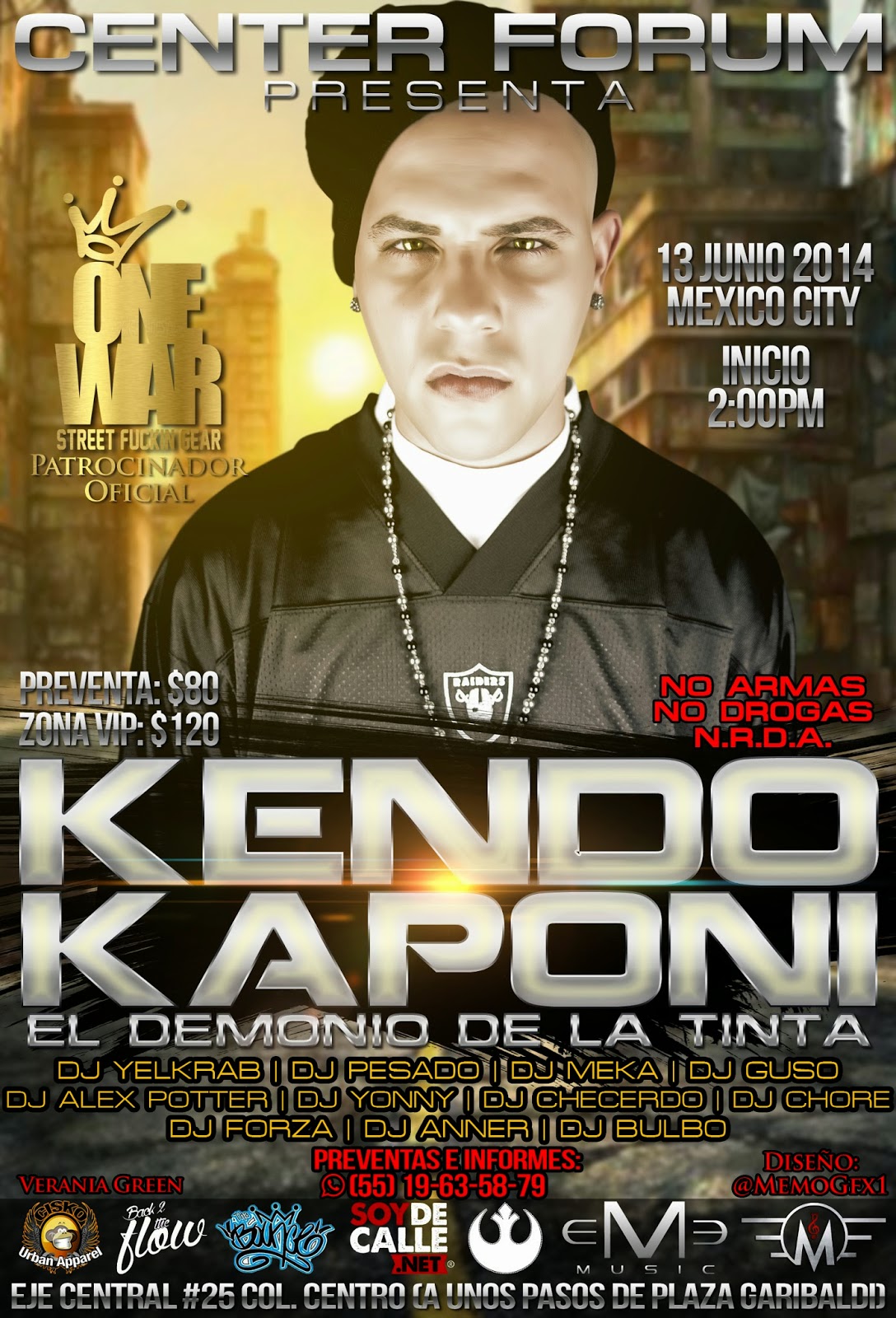 Descargar: Kendo Kaponi En Mexico 13 y 15 de Junio | Soy De Calle ...