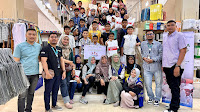 Puluhan Anak Yatim Belanja Bersama PT Pegadaian Cabang Syariah Subrantas dan Human Initiative Riau