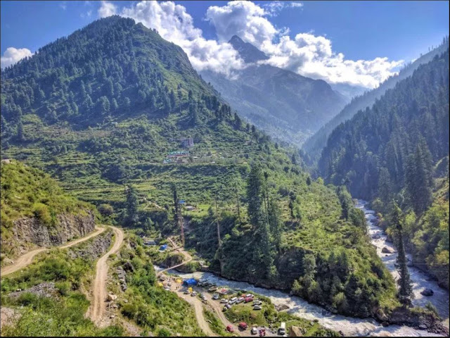 tosh and parvati river meeting point