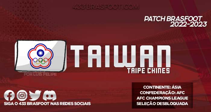 Patch Taiwan Brasfoot 2023