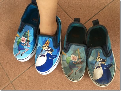 that lovely yet scary pair of favourite slips on featuring Adventure Time